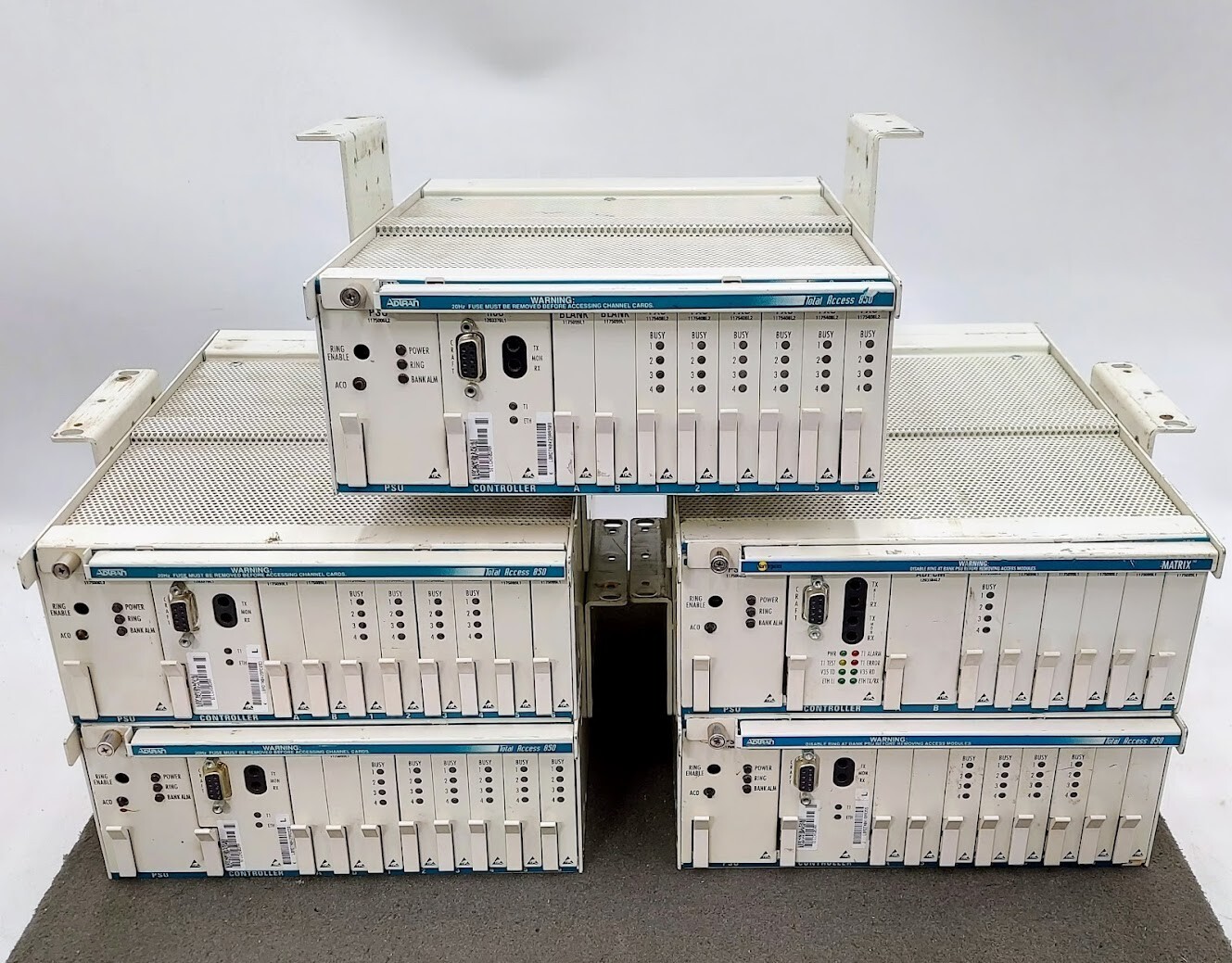 LOT OF 5 ADTRAN Total Access 850