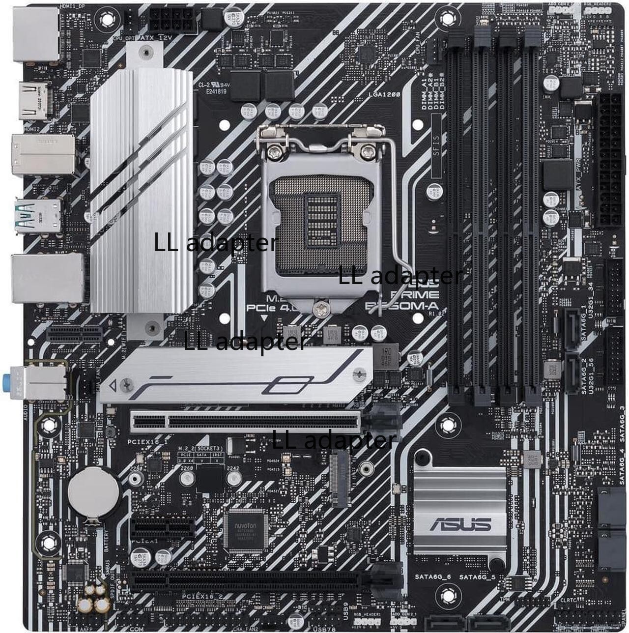 ASUS PRIME B560M-A LGA 1200 Intel B560 SATA 6Gb/s Micro ATX Intel Motherboard