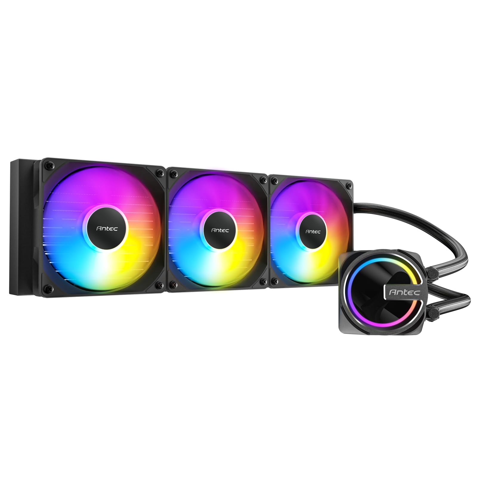 Antec SKELETON360ARGB 360mm ARGB Liquid CPU Cooler with 3 Fans for Intel and AMD
