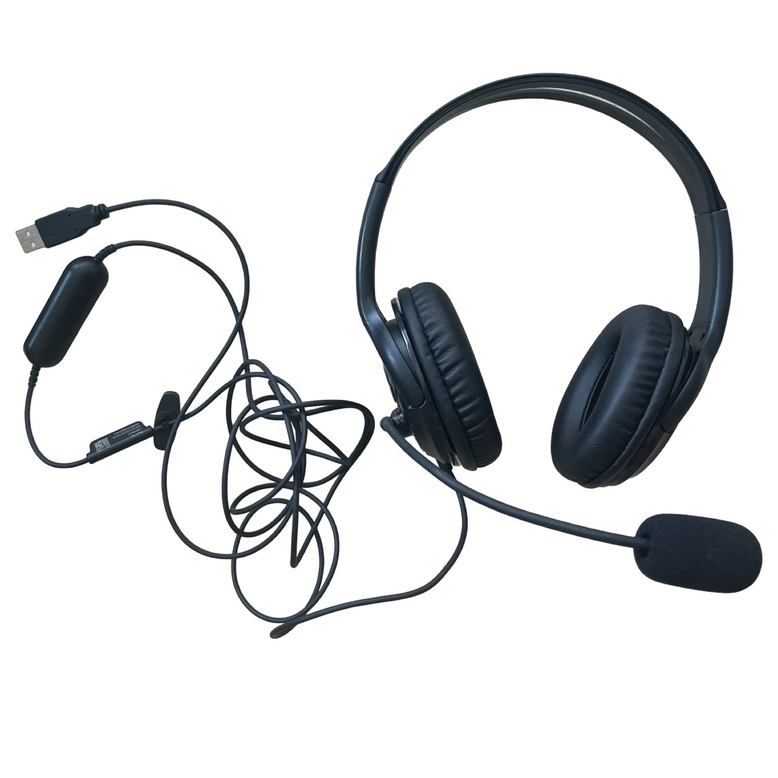 MAIRDI USB Headset with Microphone for PC, Mac, Noise cancelling Works Great