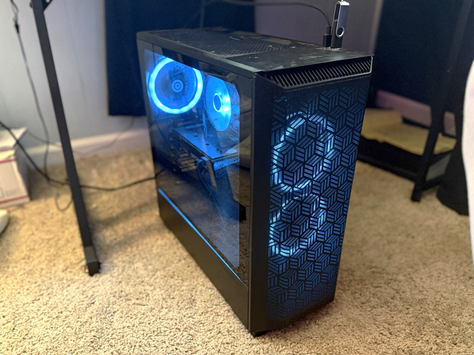 EVGA GeForce RTX Gaming Desktop Tower PC, Black, Dedicated NVIDIA GPU, 3060 GC