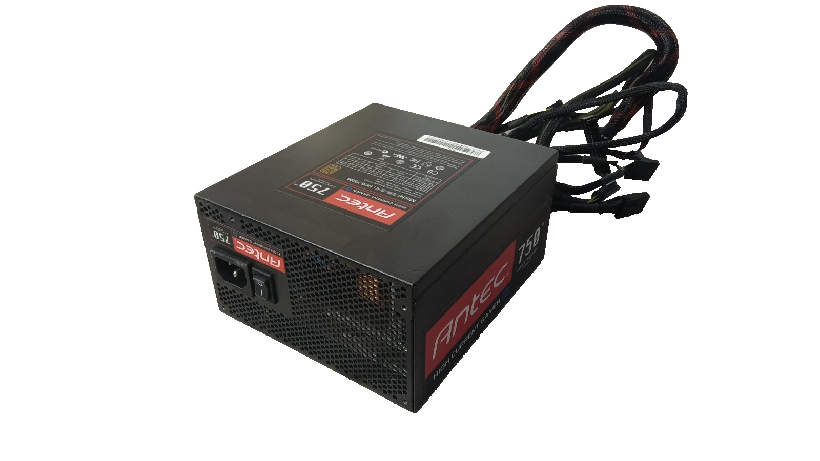Antec High Current Gamer HCG-750M 750W 80 PLUS Bronze Semi-Modular PC PSU