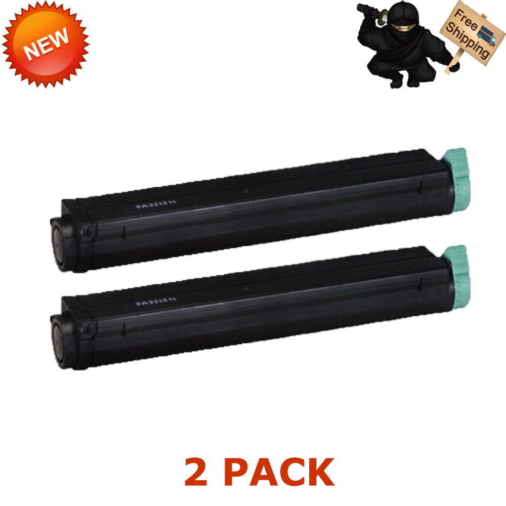 2 PK Toner Cartridges For Oki data B4100 B4200 B4250 B4300 B4350 Series 42103001