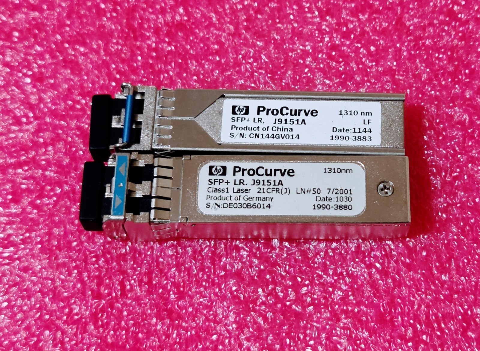 Genuine HP HPE ProCurve 10GBE J9151A 10GBase-LR 1310nm SFP+ LC Optic Transceiver