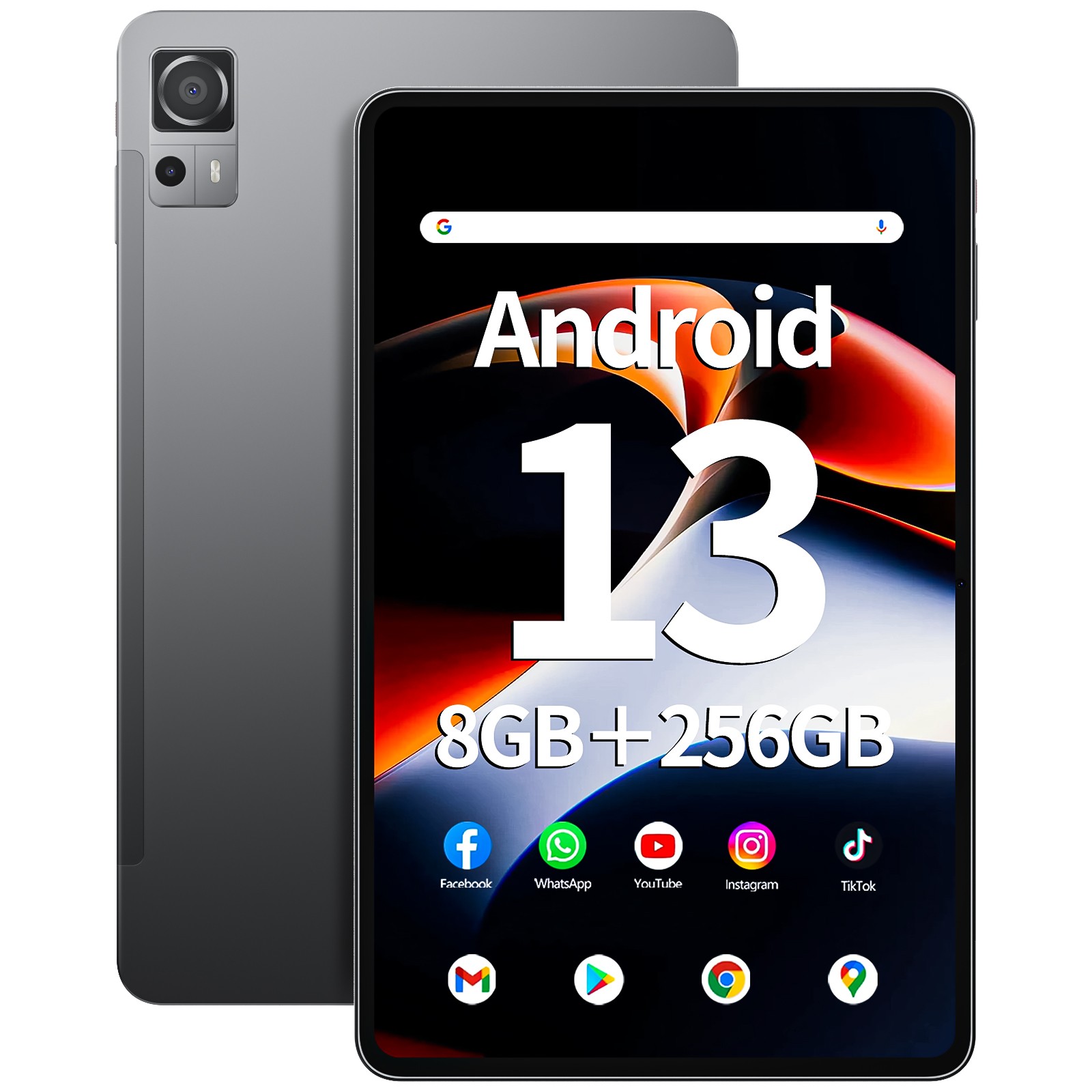 NEW SGIN 12" inch Tablet Pad Android 13 8GB + 256GB Octa-Core WiFi5 8000mAh