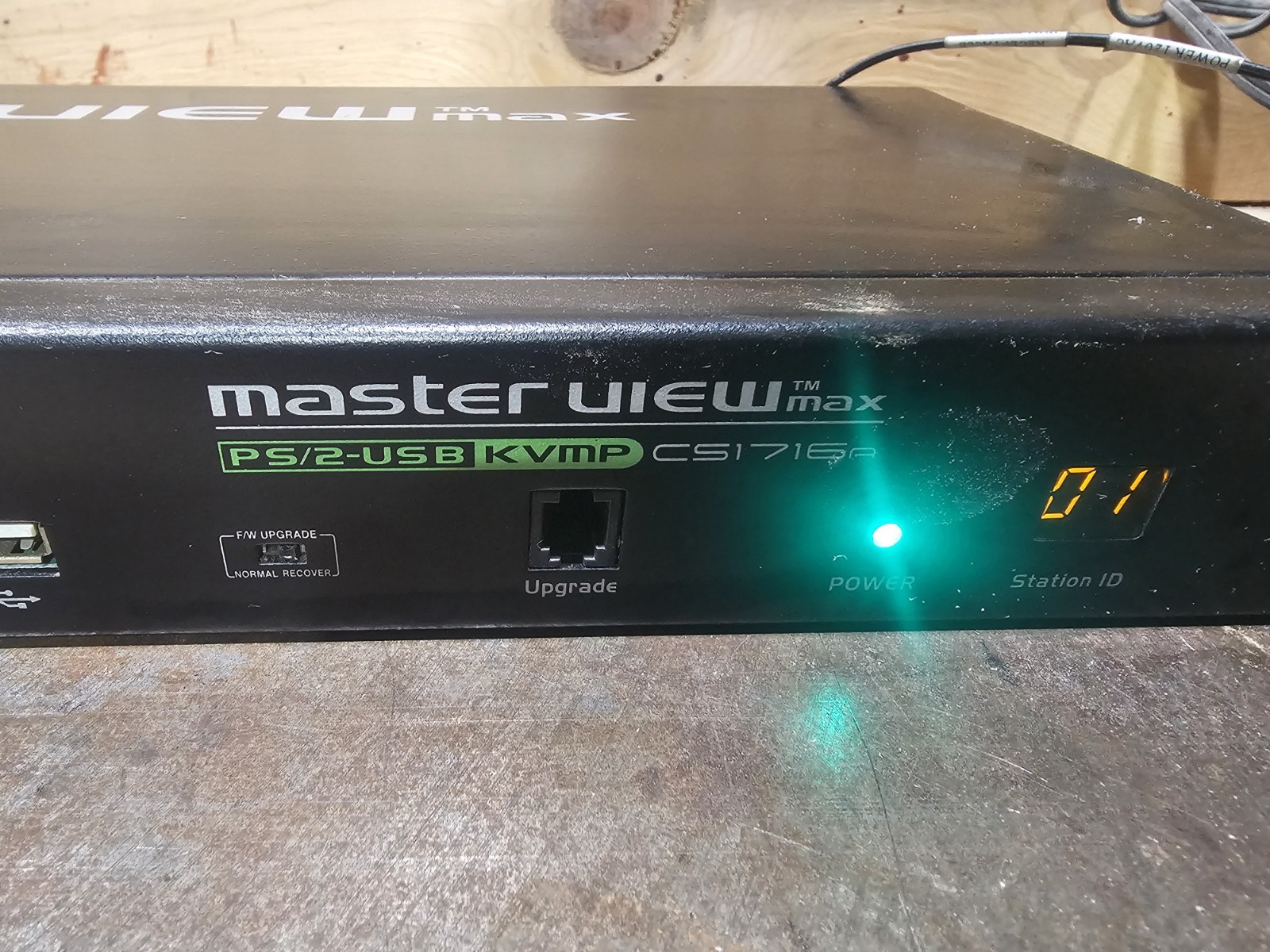 (2) Aten Masterview Max Cs1716a