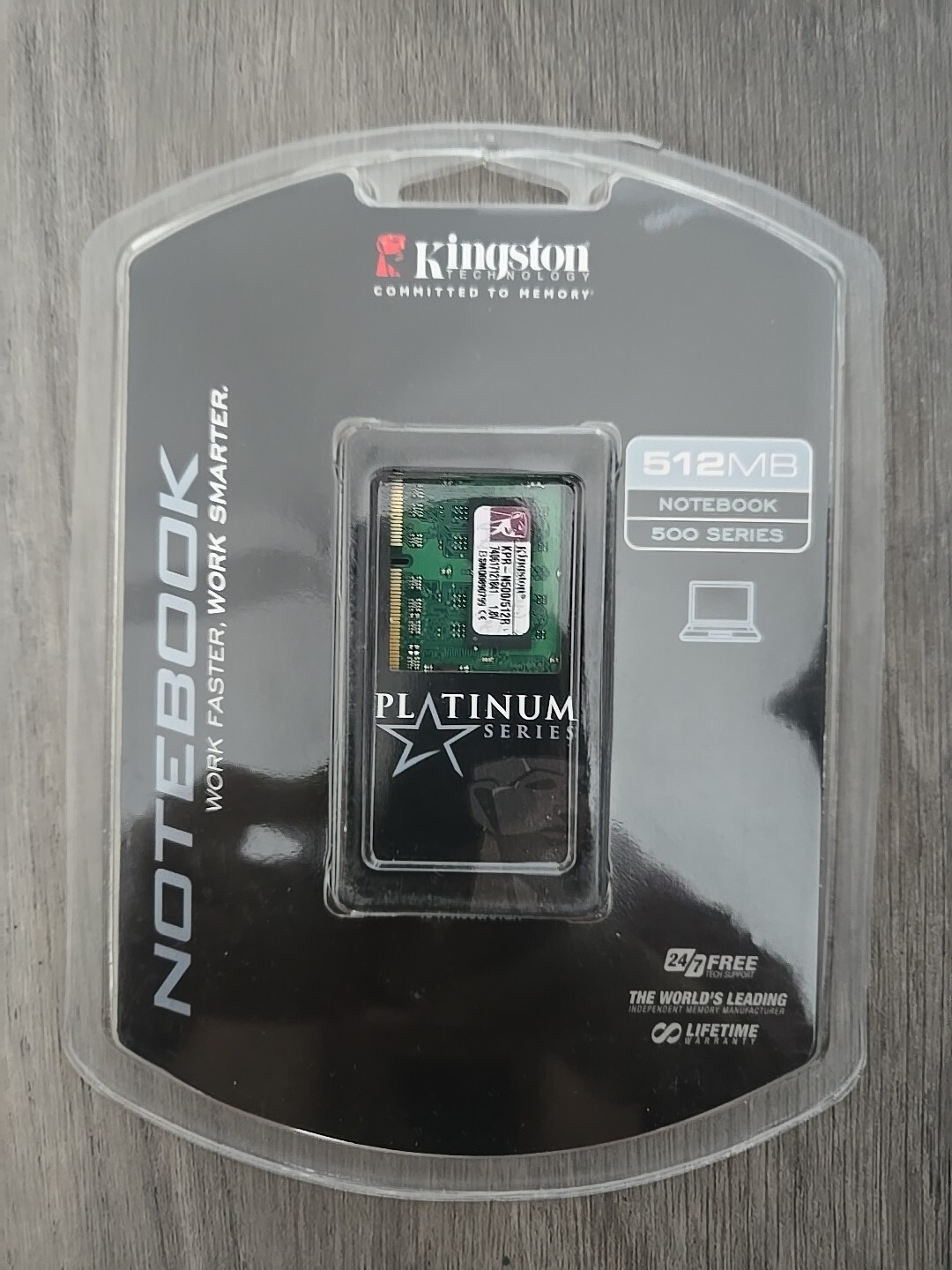Kingston Notebook 512 MB 500 Series Memory: New in Box