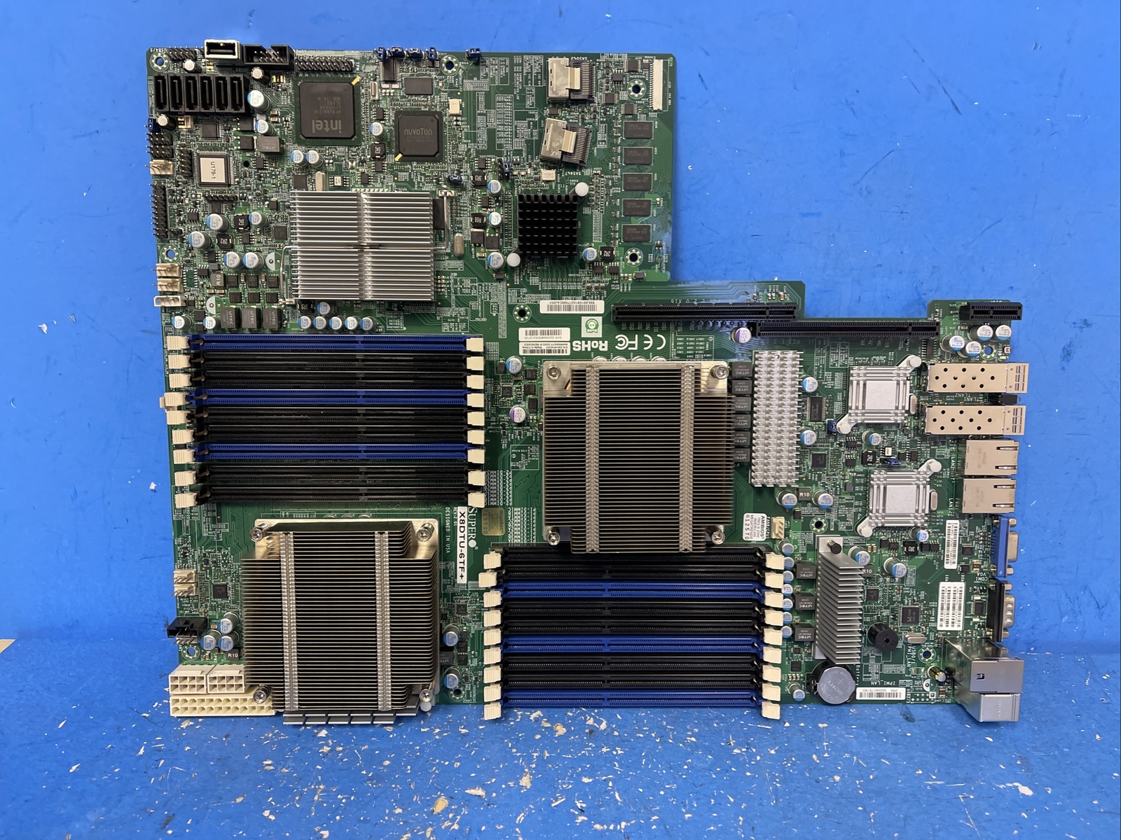 Supermicro X8DTU-6TF+ LGA1366 DDR3 Server System Motherboard