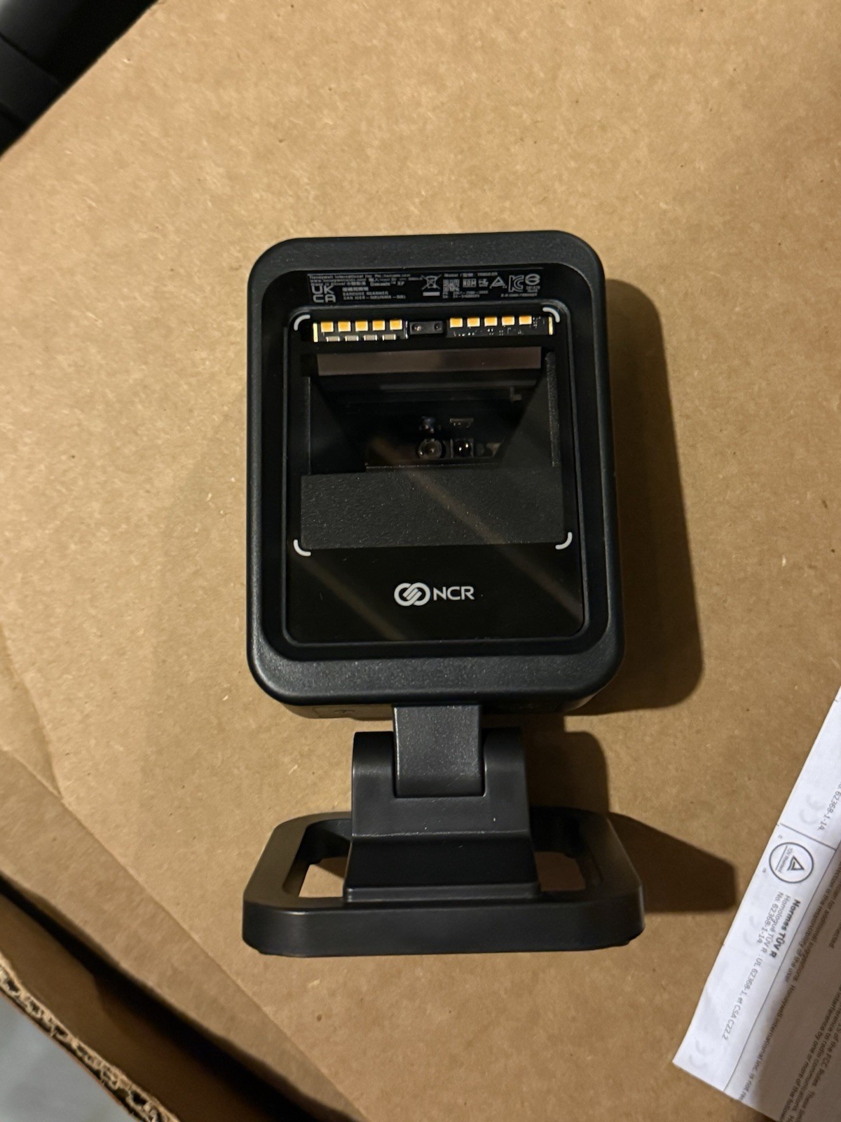 Honeywell Genesis XP 7680g Barcode Scanner with Stand, Tethered