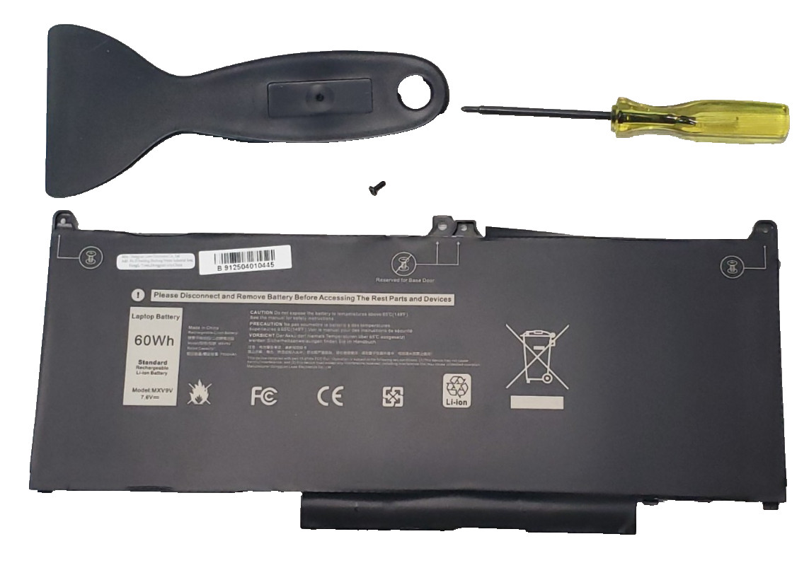 MXV9V Laptop Battery Replacement for Dell Latitude 7300 7400 Latitude 5300