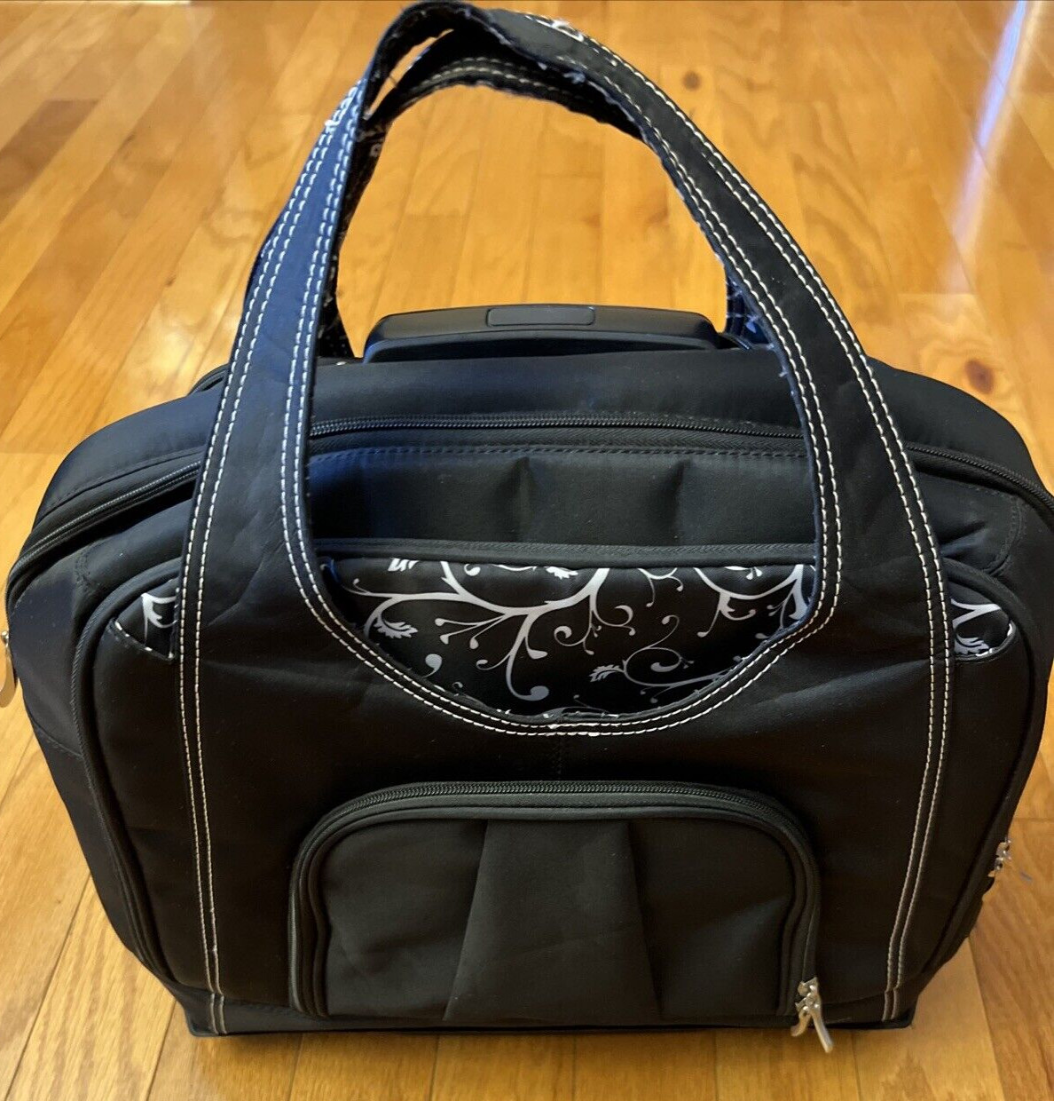 Kensington Contour Balance Notebook Roller Bag/Briefcase Onyx  for 15" Notebooks