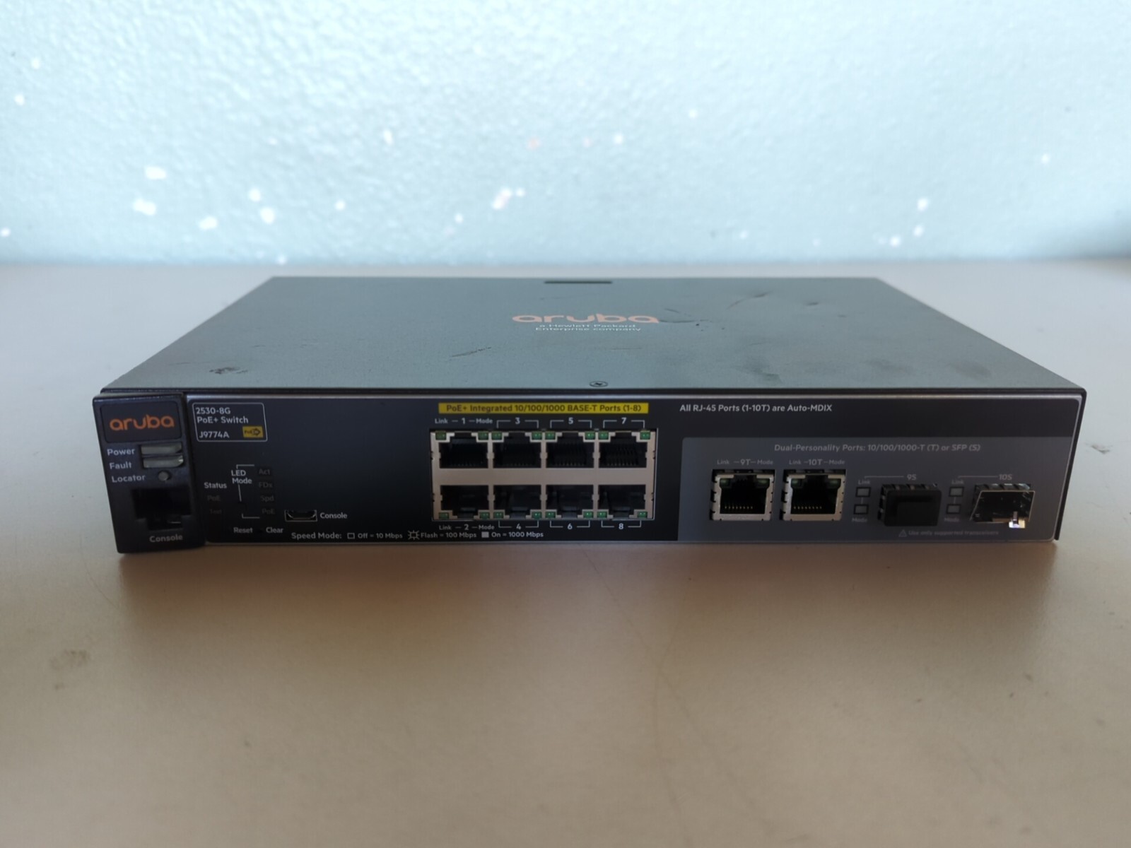 HPE HP Aruba 2530-8G