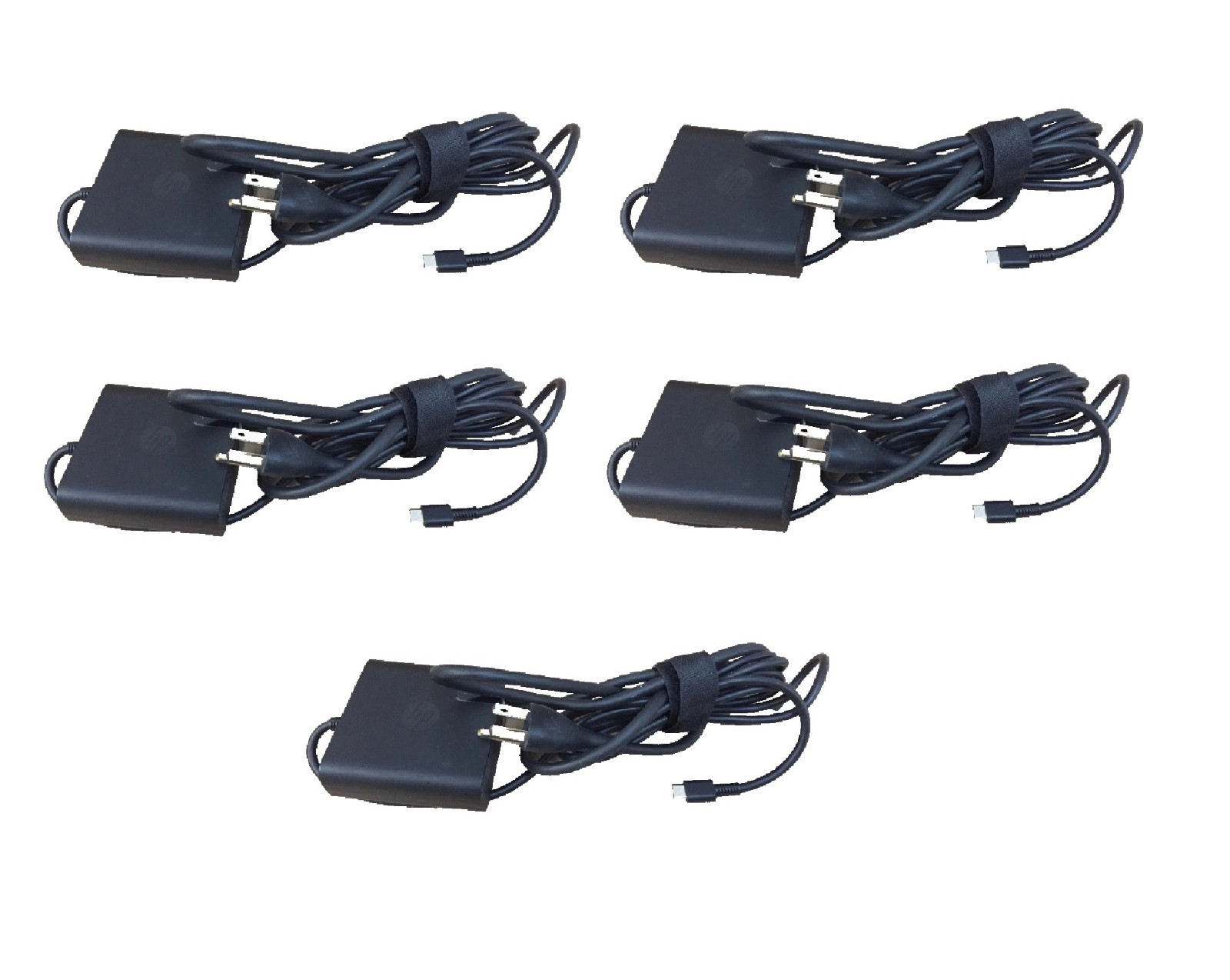 5pcs Genuine OEM HP TPN-AA03 65W USB-C Laptop AC Power Adapter Laptop Charger