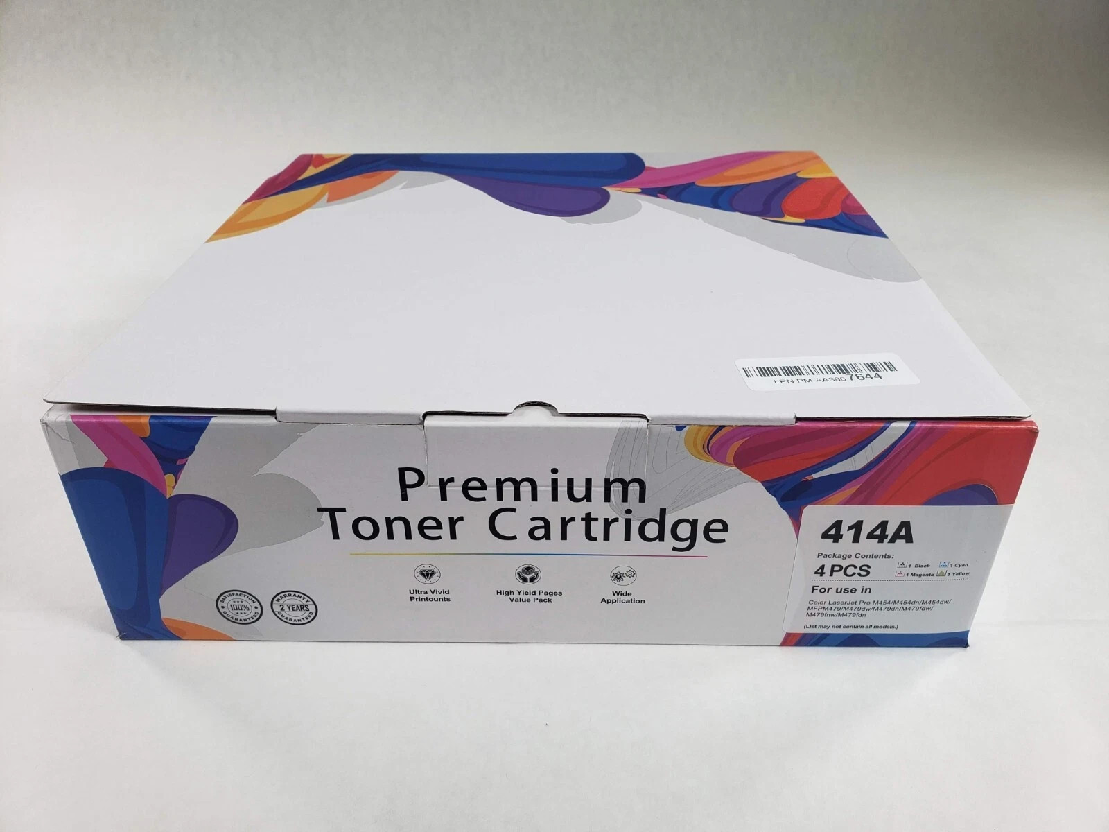 HALLOLUX 414A W2020A Premium Toner Cartridges w/Chip Black Yellow Magenta Cyan