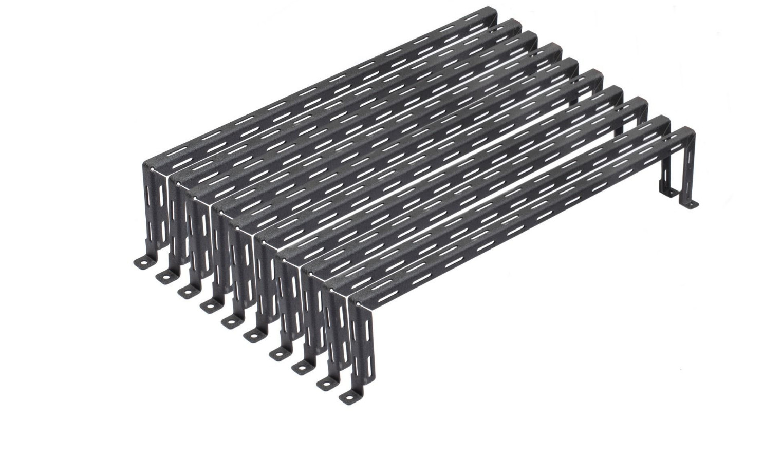 Middle Atlantic (LBP-2A) L-Shaped 2" Offset Lacer Bar 19-Inch(10 Pack)  (2 In-St