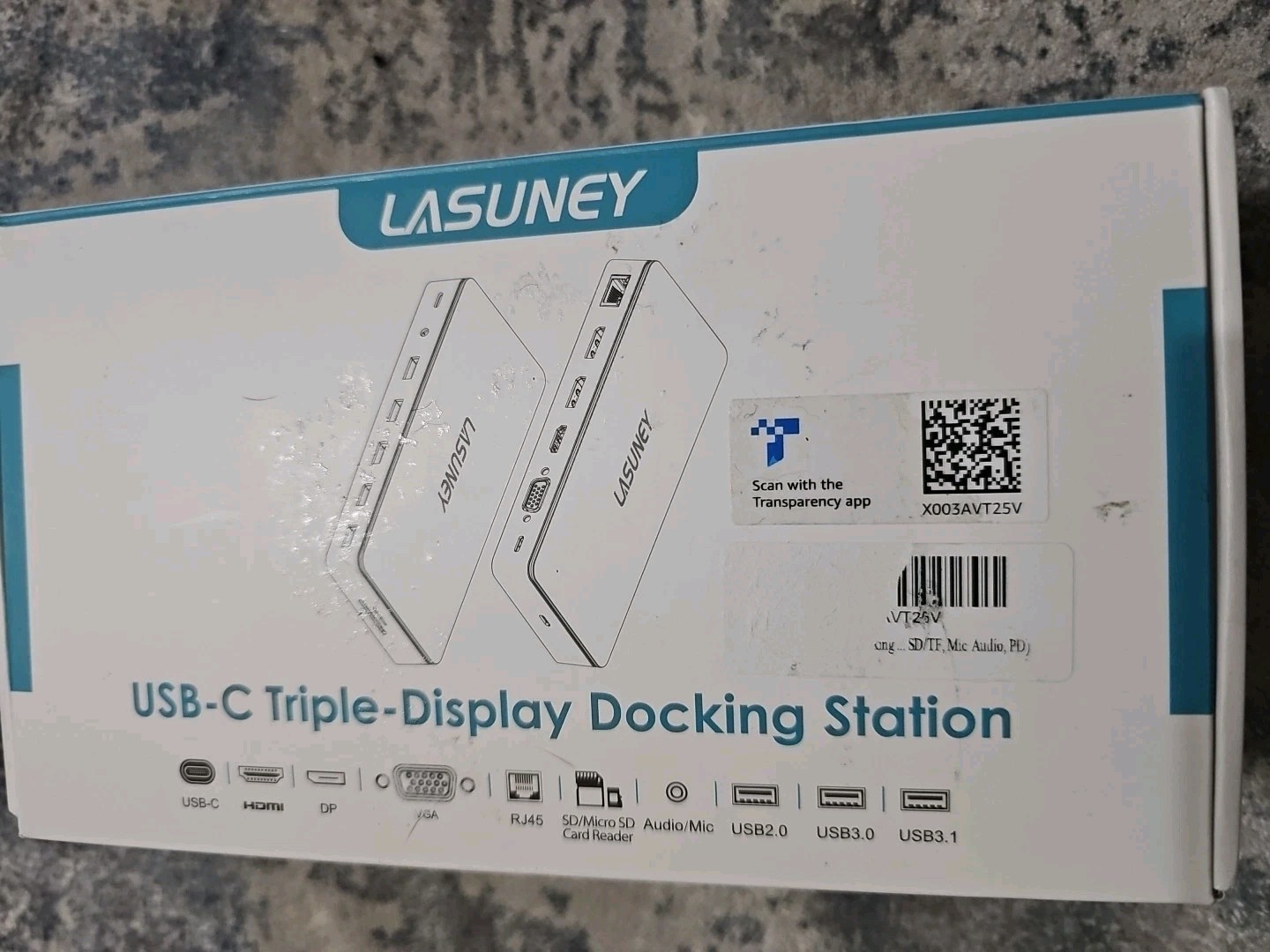  LASUNEY USB-C laptop docking station