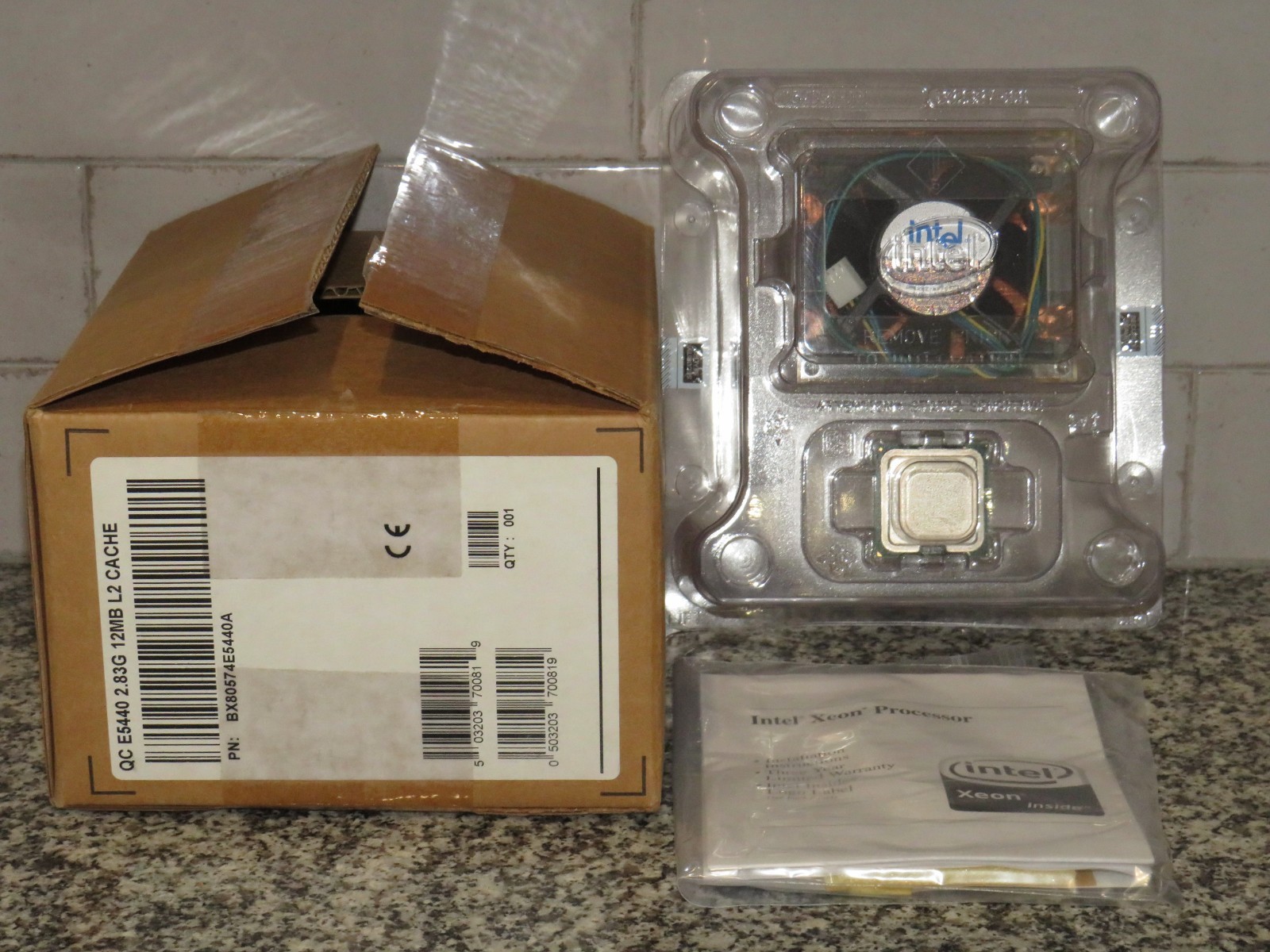 NEW INTEL BX80574E5440A QC E5440 2.83GHZ 12MB Xeon CPU Processor