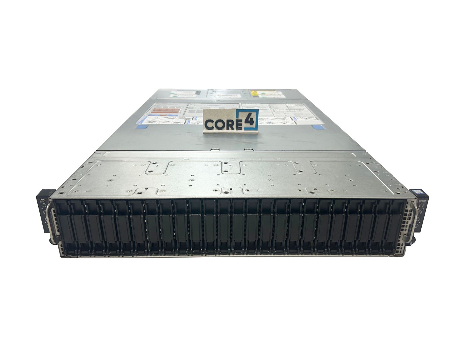 DELL C6400-CHASSIS-24-BAY-NVME C6400 24x2.5in SYSTEM - 4x C6420 each w/ 2-NVME 4