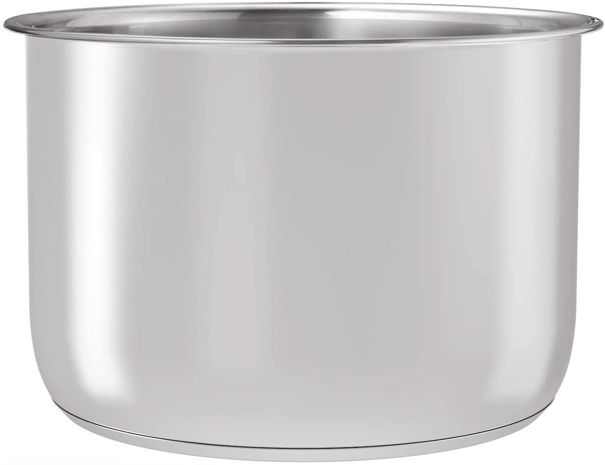 Stainless Steel Inner Pot for Ninja Foodi 8 Quart - Replacement Insert Liner