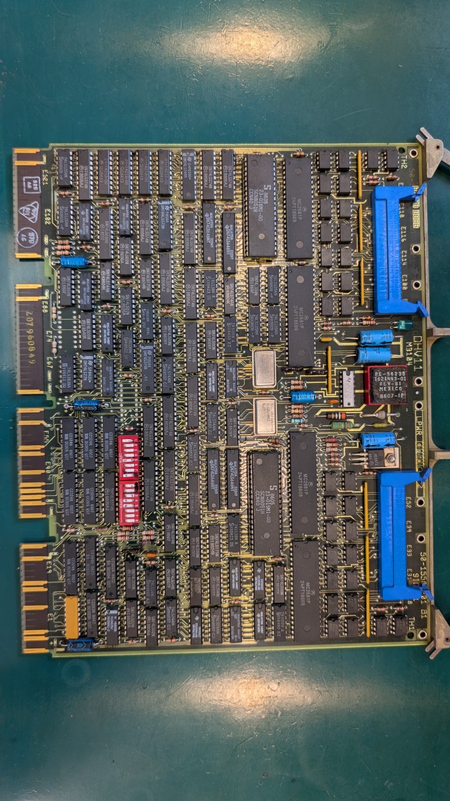 DEC M3104/DHV11 quad serial interface