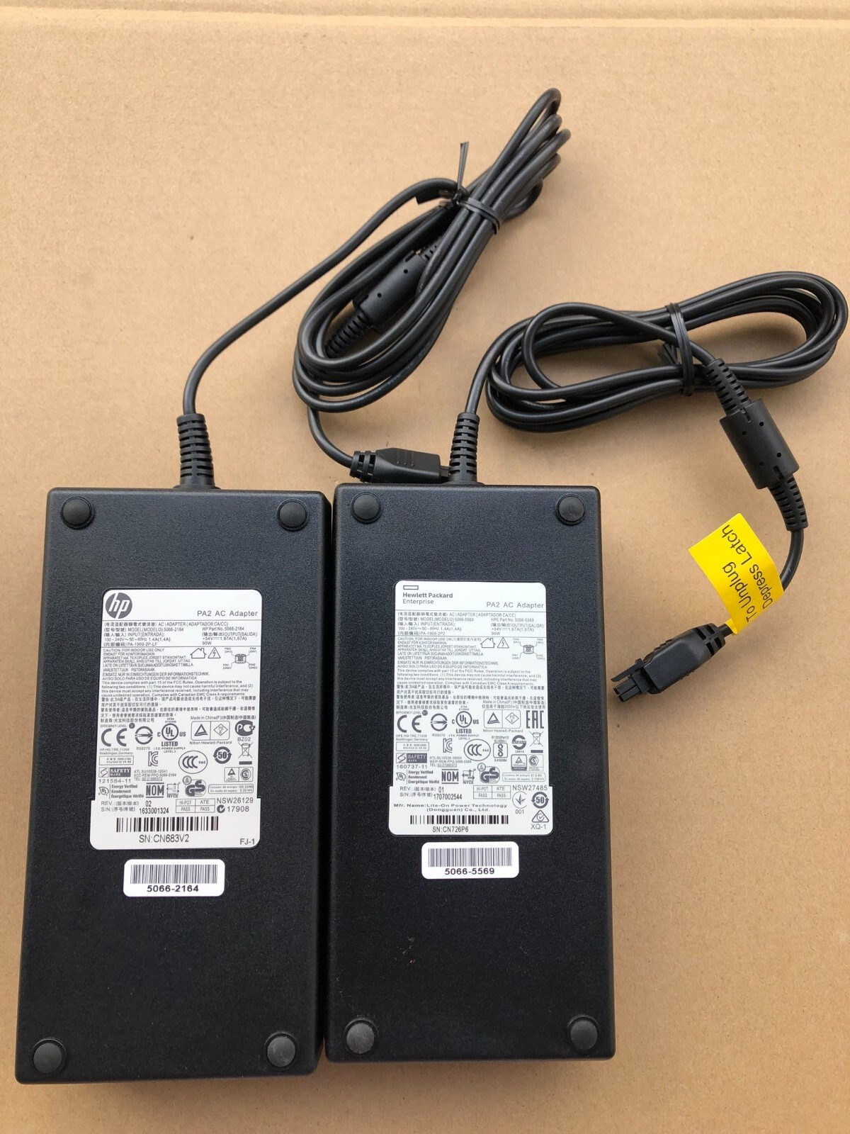 New for HP PA-1900-2P-LF 54V1.67A 90W Power Adapter 5066-2164