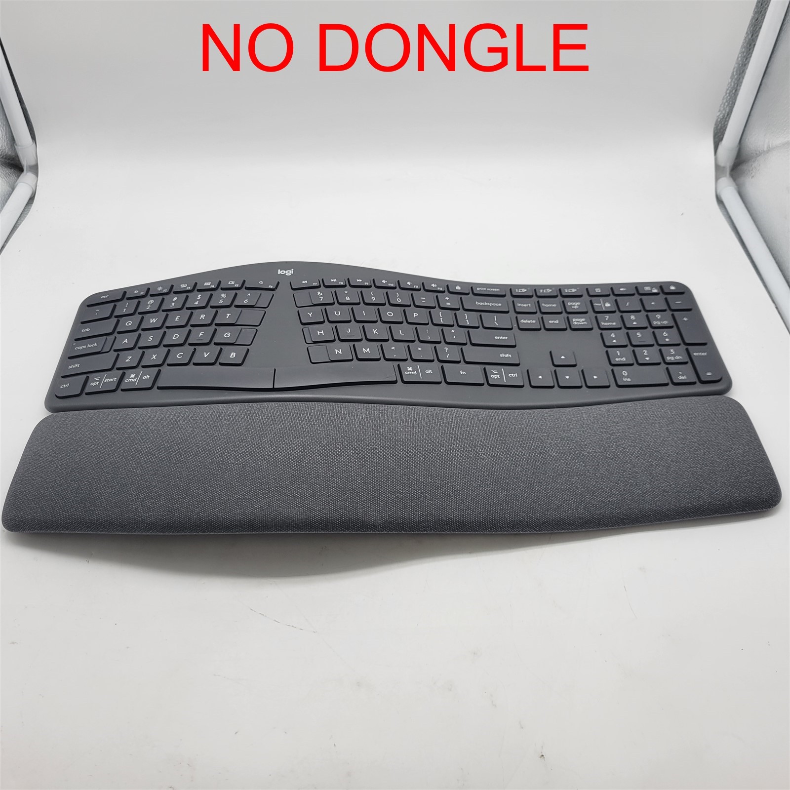 Logitech Ergo K860 Wireless Ergonomic Keyboard, Black [920-009166] *NO DONGLE*
