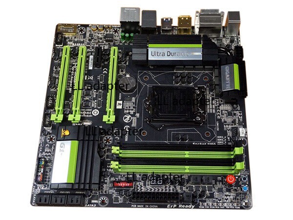Fit  GIGABYTE G1.Sniper M5 motherboard LGA1150 DDR3 32G DVI+DP+HDMI M-ATX Tested