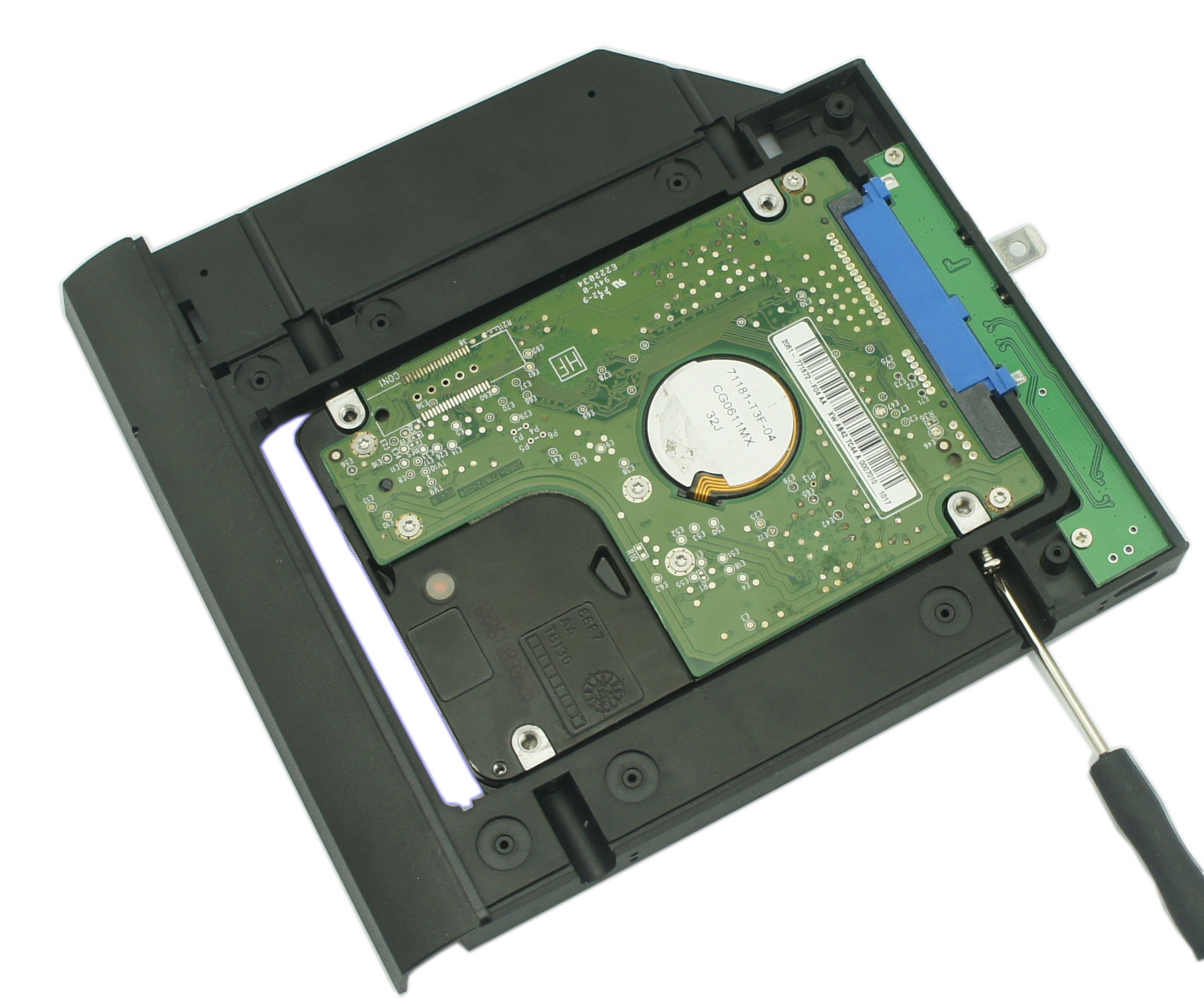 2nd HDD SSD hard drive caddy For Lenovo Thinkpad E550c E555 E560 E565 with bezel