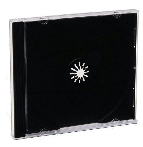 Verbatim CD/DVD Black Jewel Cases - 200pk (bulk) (94867)