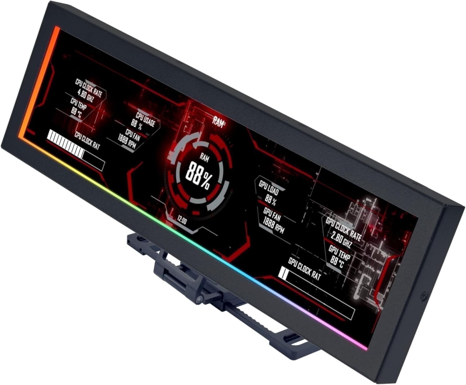 Lian Li SM088W 8.8 Inch Universal PC Display Screen