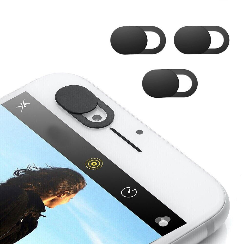 9 Pieces WebCam Cover Slide Privacy Security Protect Sticker Phone Laptop Cover