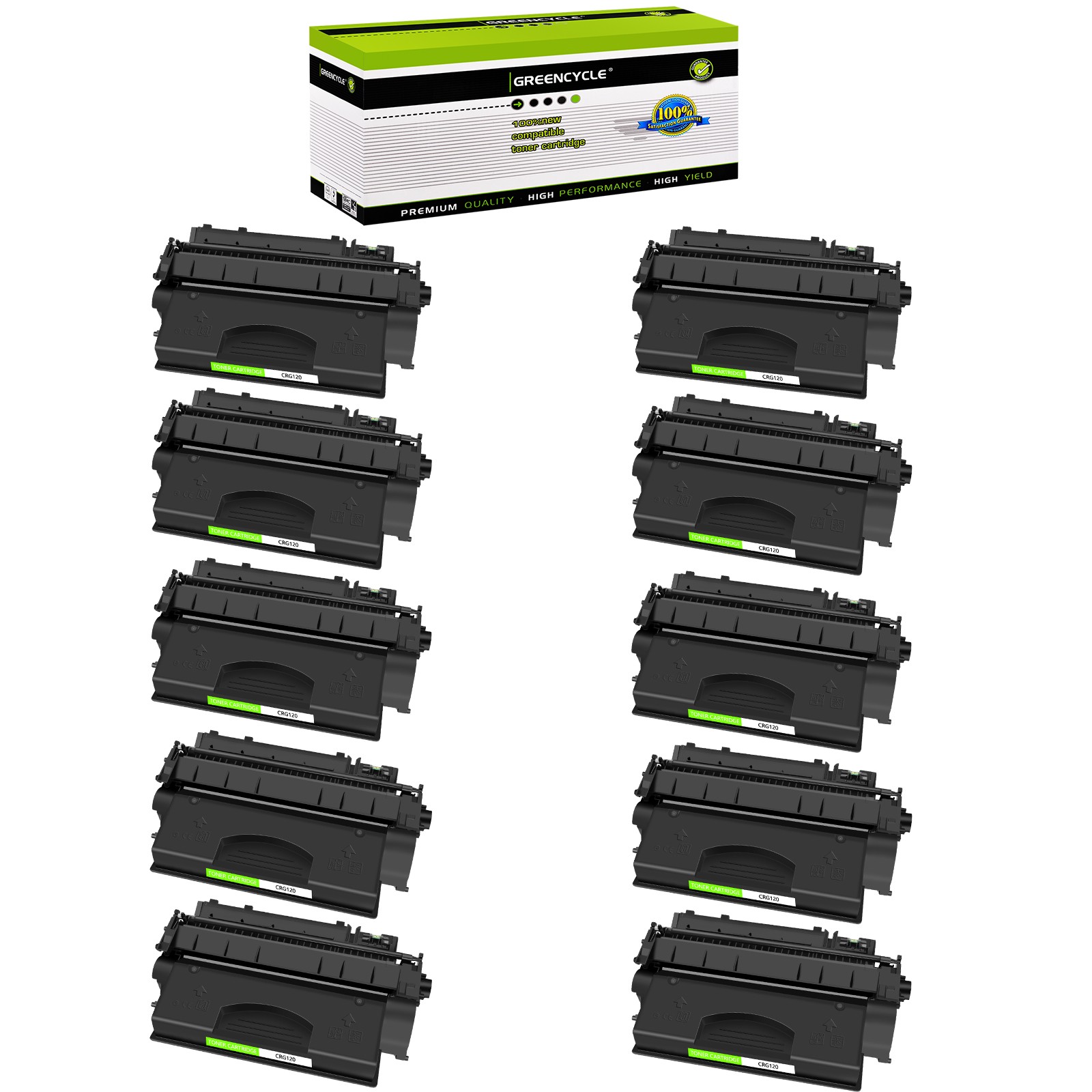 10PK CRG-120 C120 Toner Cartridge For Canon ImageClass D1120 D1150 D1320 D1350