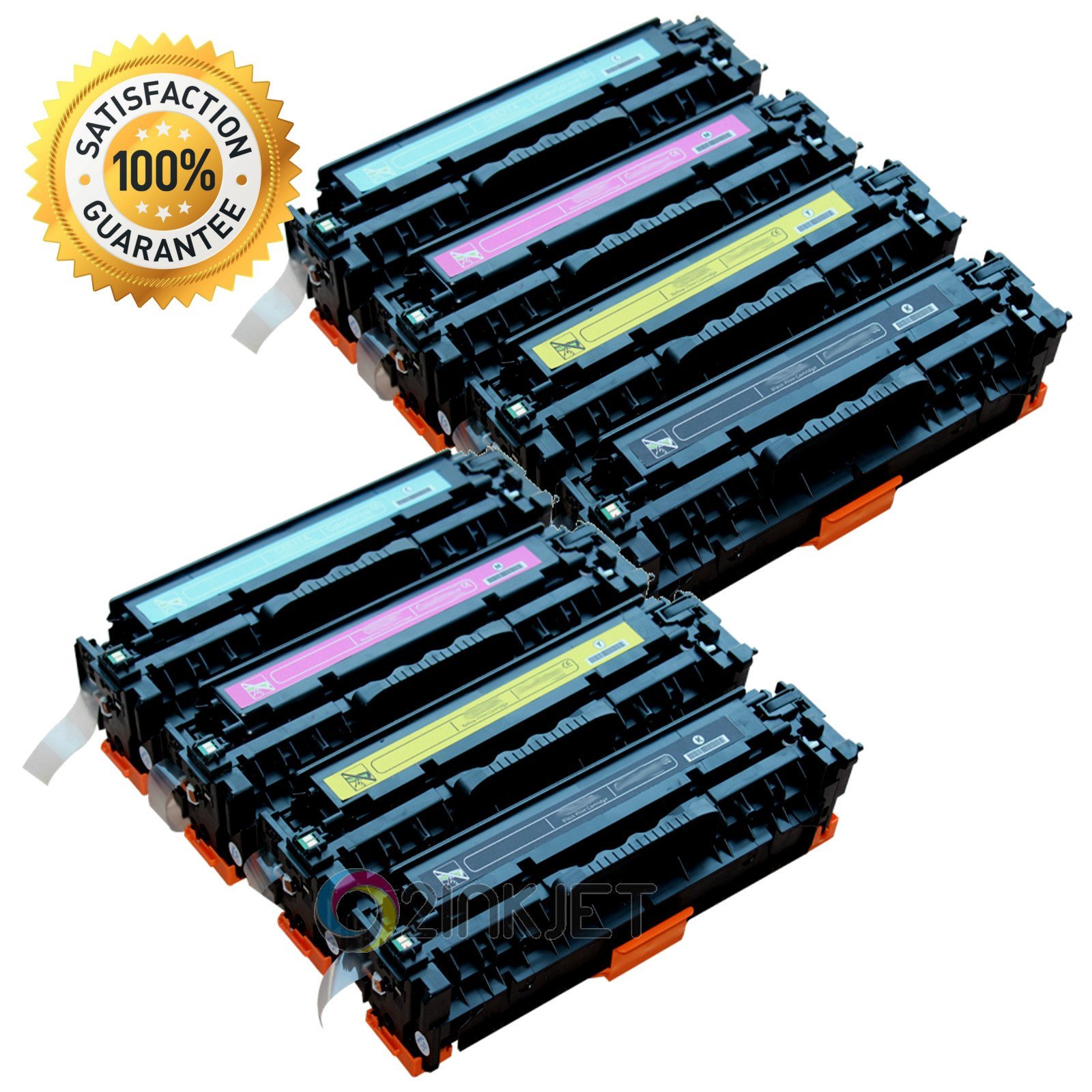 8pk CF210A CF211A CF212A CF213A Toner For HP 131A Laserjet Pro M251nw M276nw