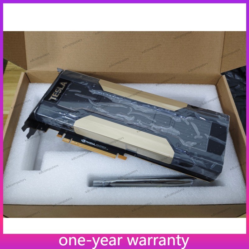  Tesla V100 Original Nvidia 16GB GPU PCIE Machine Learning AI Accelerator Card