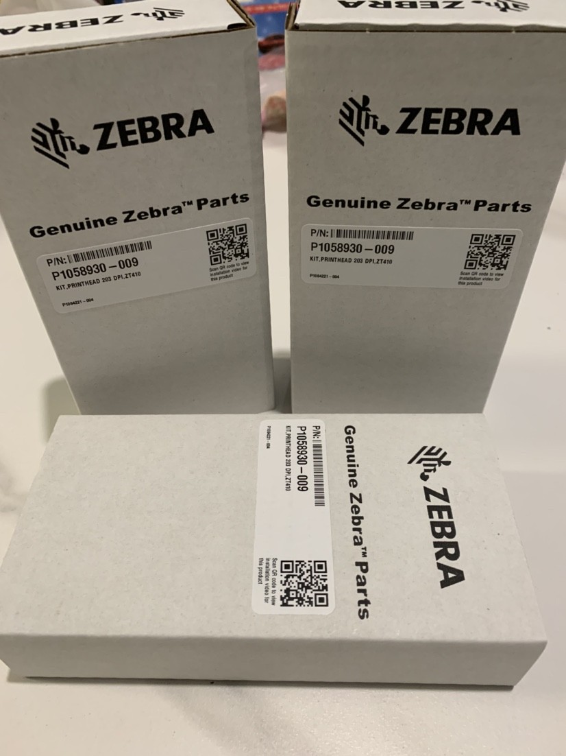 Genuine Printhead for Zebra ZT410 ZT411 203dpi Barcode Printer P1058930-009 USA