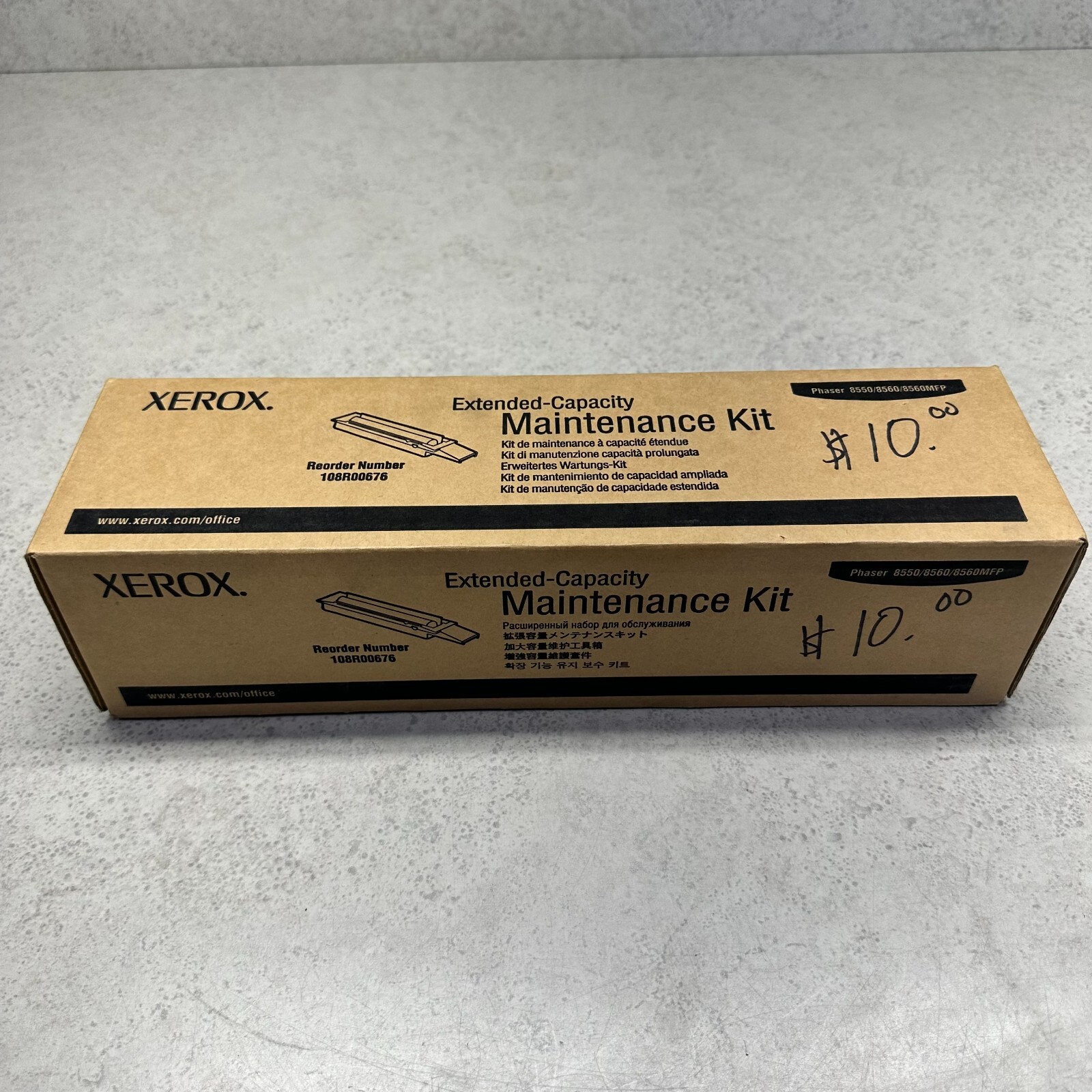 One (1x) New Sealed Genuine Xerox Extended Capaity Maintenance Kit 108R00676