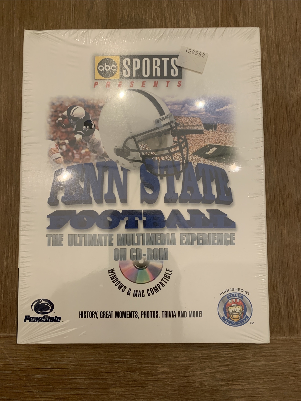 Penn State Football The Ultimate Multimedia Experience 1887-1995 cd rom rare