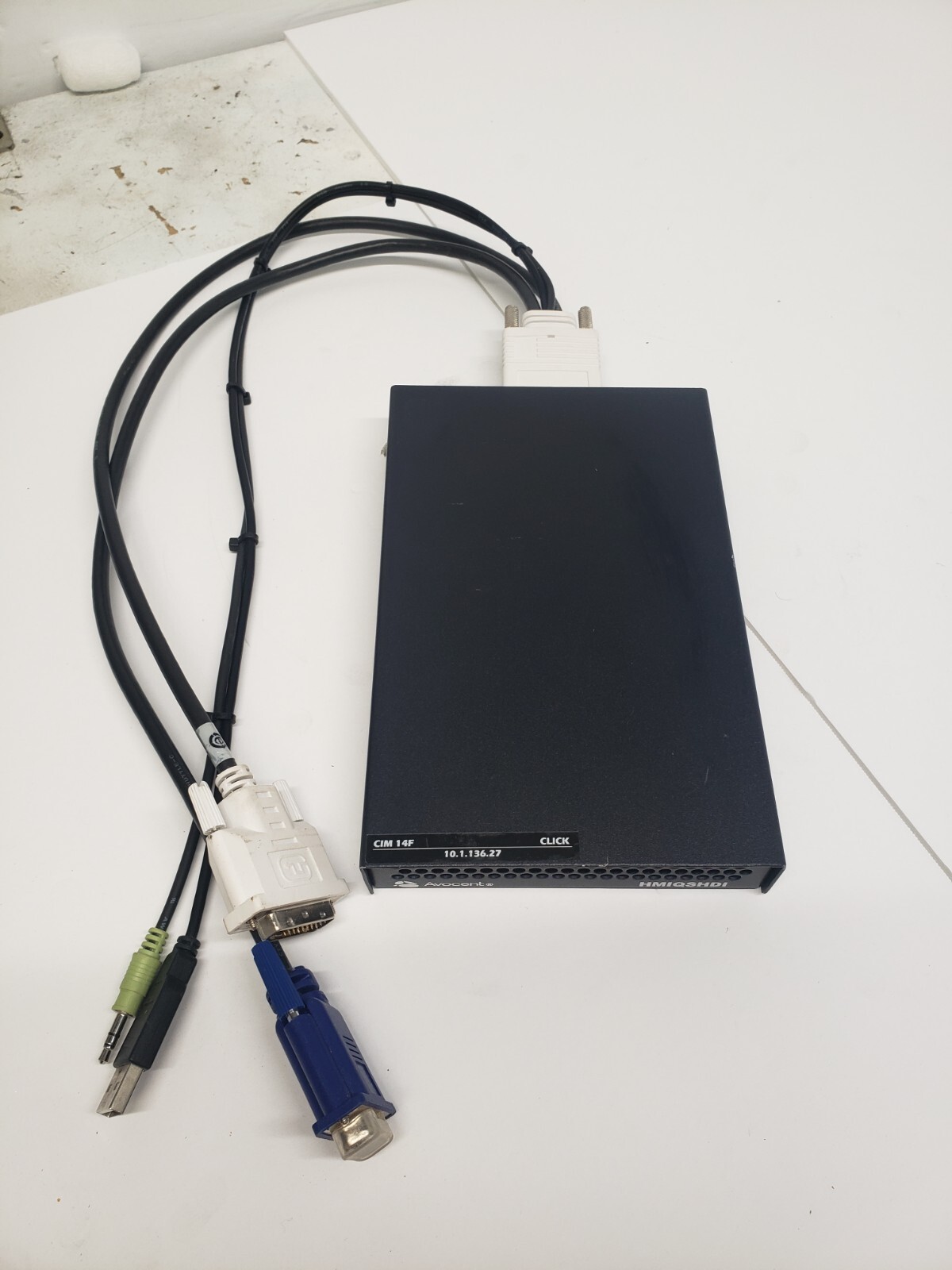 Avocent HMX HMIQSHDI KVM OVER IP  SINGLE VGA, DVI-D, USB, Audio - 500-183-503