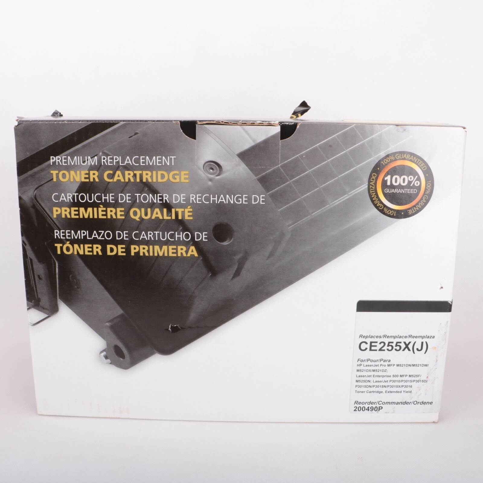 Premium HP CE255X(J) Black LaserJet Toner Cartridge Eco Re-Engineering