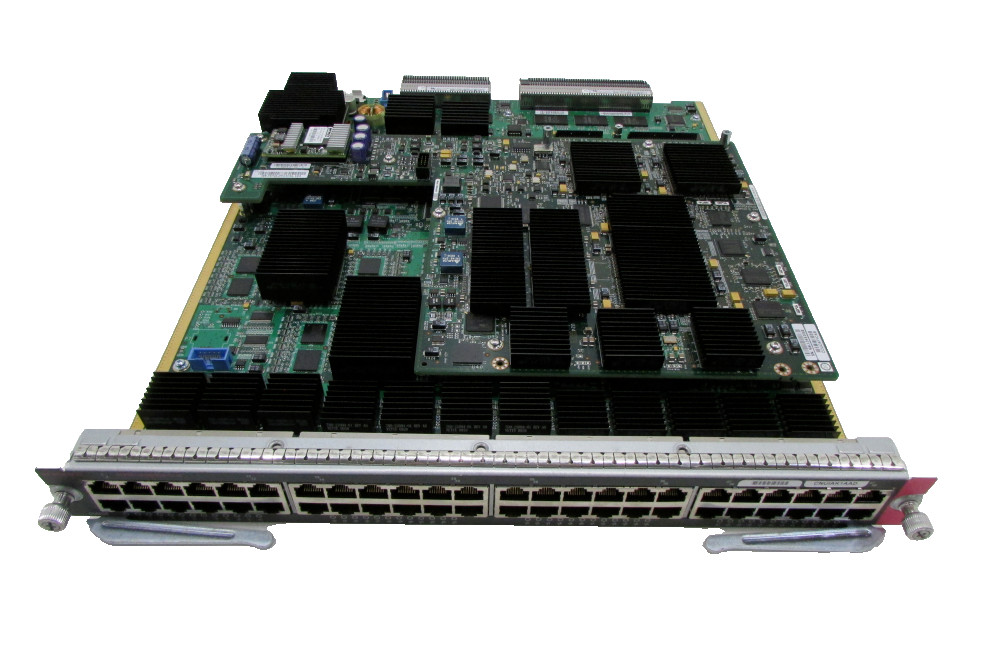 Cisco WS-X6748-GE-TX-3CXL 48-port TX card W/ WS-F6700-DFC3CXL card installed