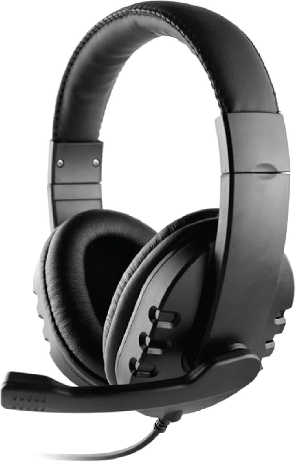 OTM Essentials USB Stereo Computer Headset, Over-the-Head, Black (OB-AOK) 22z