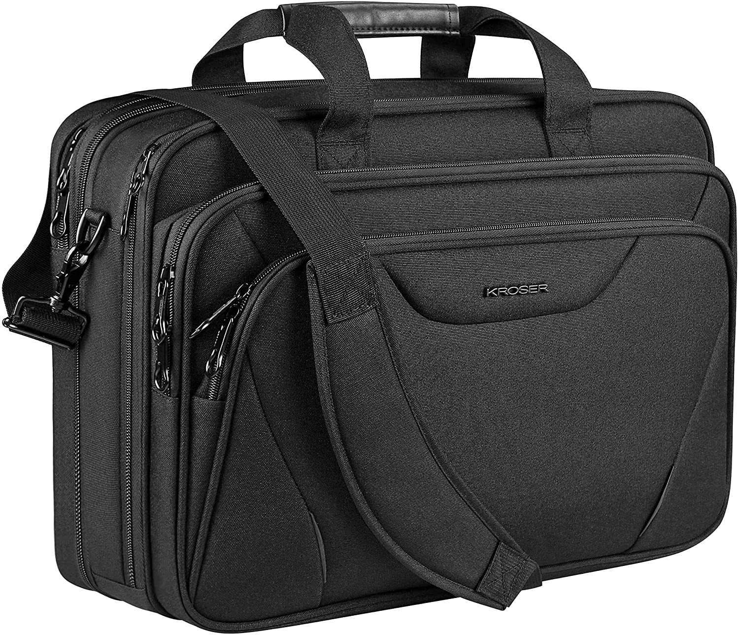 Laptop Bag Premium Laptop Briefcase Fits up to 17.3 Inch Laptop Expandable Water