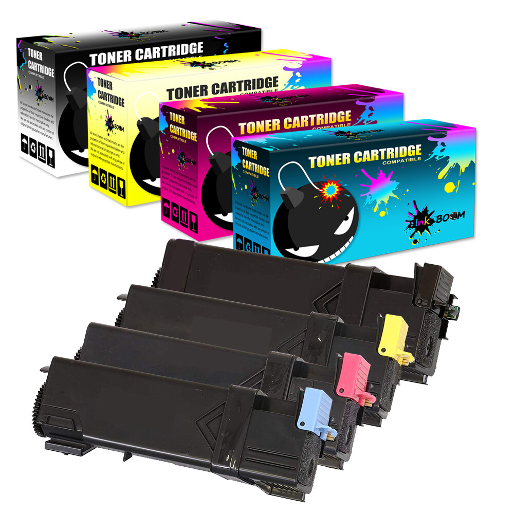 4 Toner for Dell 2150 2155 Color Laer 2150cn Multi-Function 2155cn 2155cdn