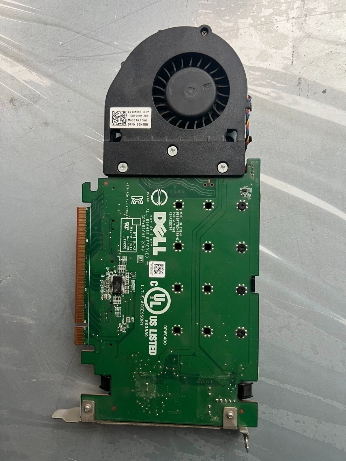 Dell Ultra SSD M.2 NVMe PCI-Express x16 Solid State Storage Adapter Card 6N9RH