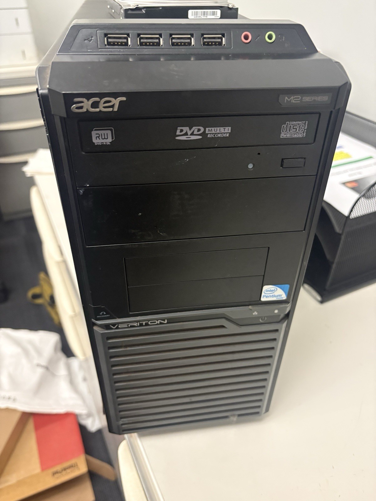 Acer Veriton M2611G Intel Desktop PC 8g No HD