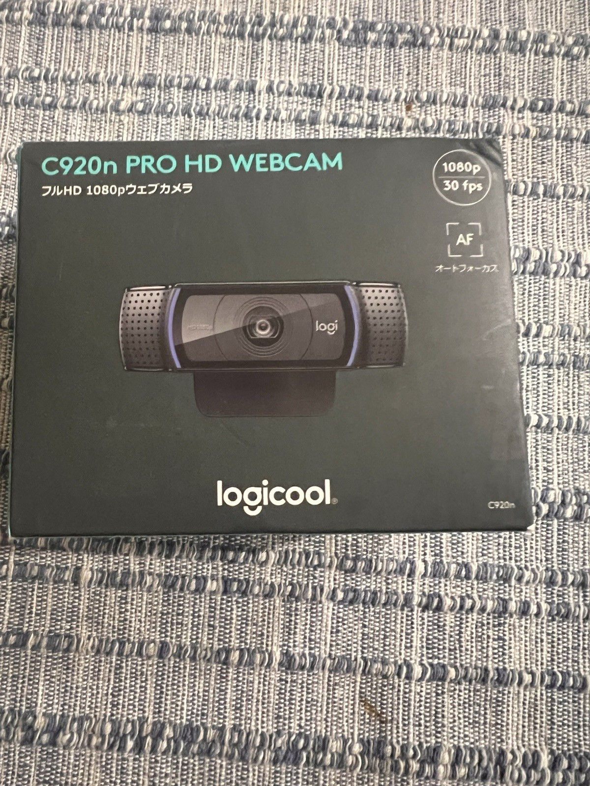 C920n Logicool Webcam Full HD 1080P Webcam Streaming Autofocus Stereo Microphone