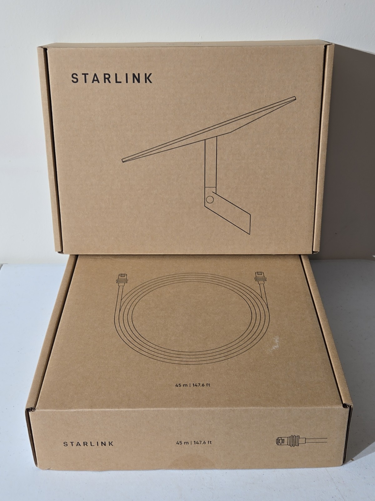 STARLINK Wall Mount And 147.6 Ft. Cable Standard Kit latest generation BRAND NEW