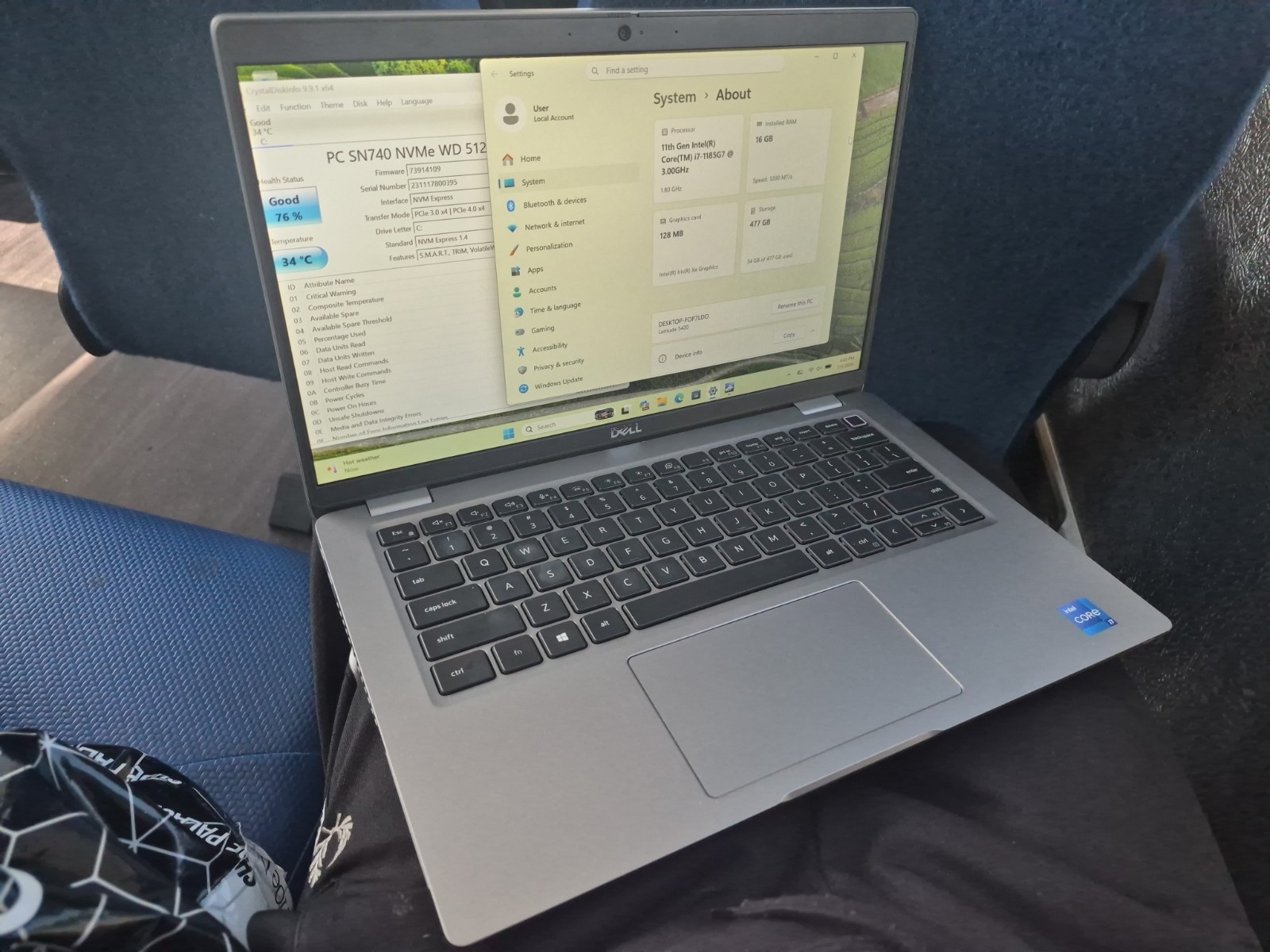 Dell Latitude 5420 i7 11th 16GB RAM 256GB SSD Win 11 Pro Some Scratches 