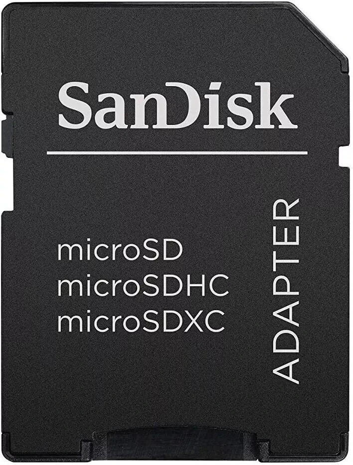 SanDisk Adapter for Micro SD Card SDXC SDHC TF Memory Card Adapter SD Reader