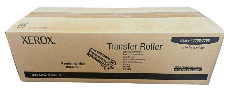 Genuine Sealed Xerox 108R00579 Transfer Roller for Phaser 7760 Series